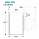 Siemens 西門子 WD14S468HK 8.0/5.0公斤 1400轉 二合一前置洗衣機