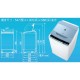 HITACHI 日立 BW-V80FSP 高水位 8KG 日式洗衣機